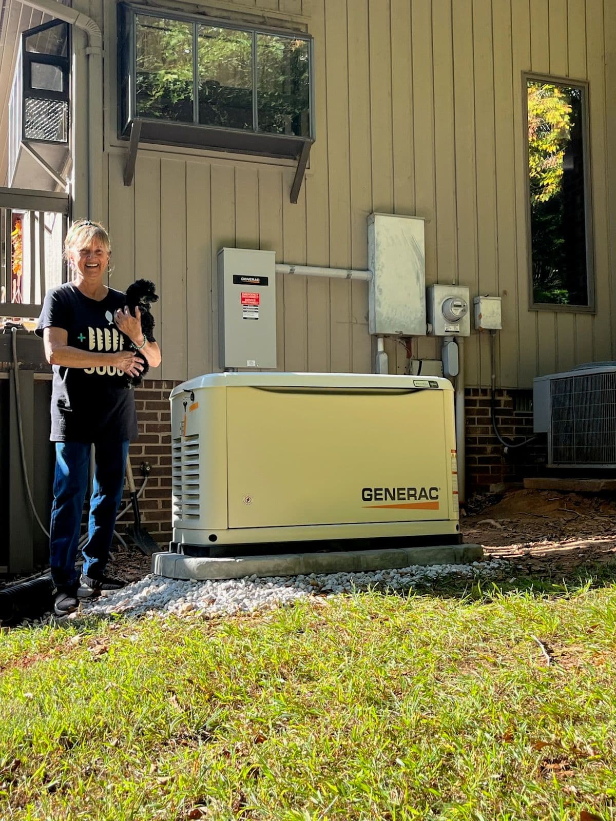 Whole House Generator Installation Provides Comfort