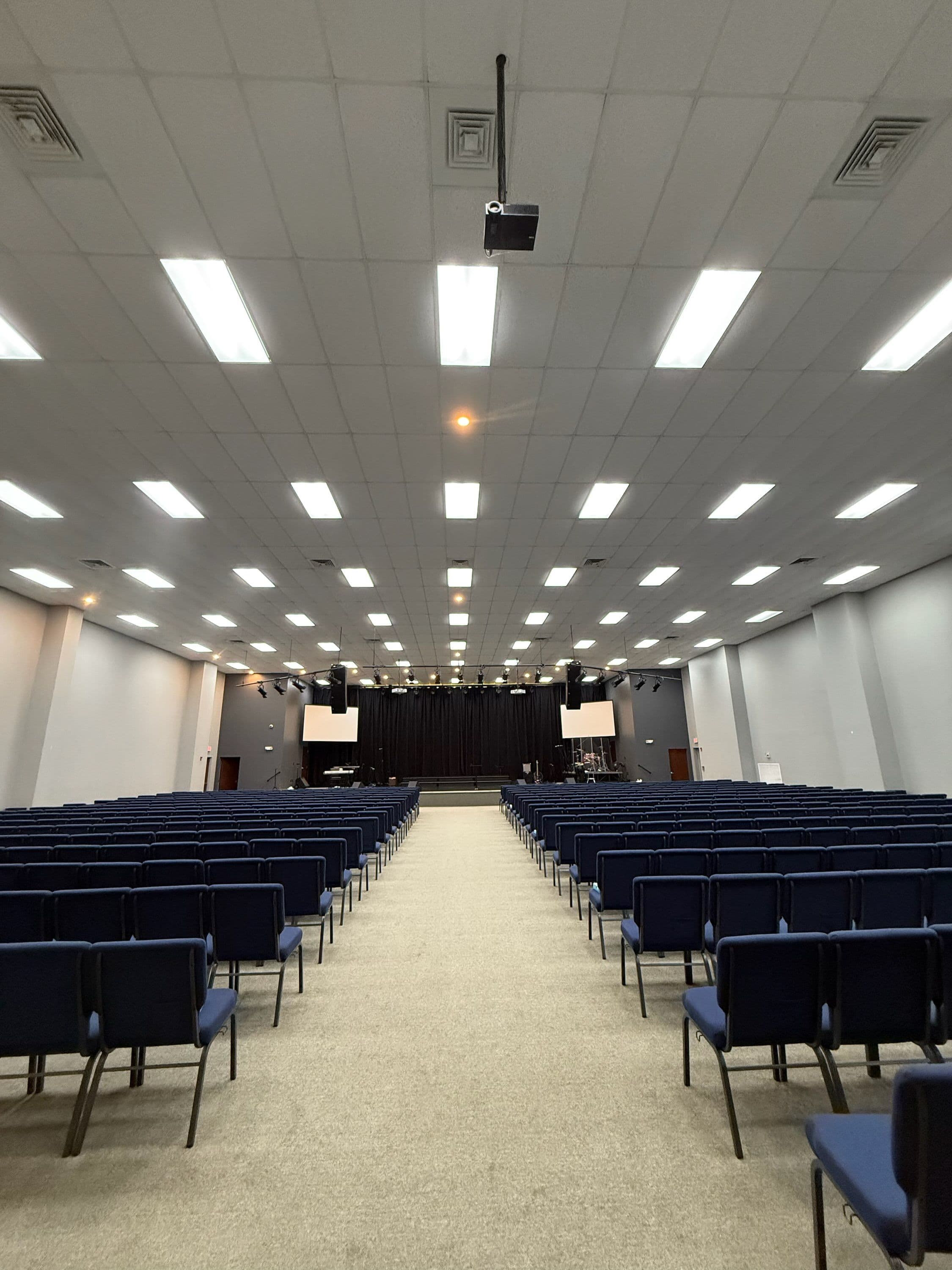 Project Auditorium Lighting Transformation Shines Bright image